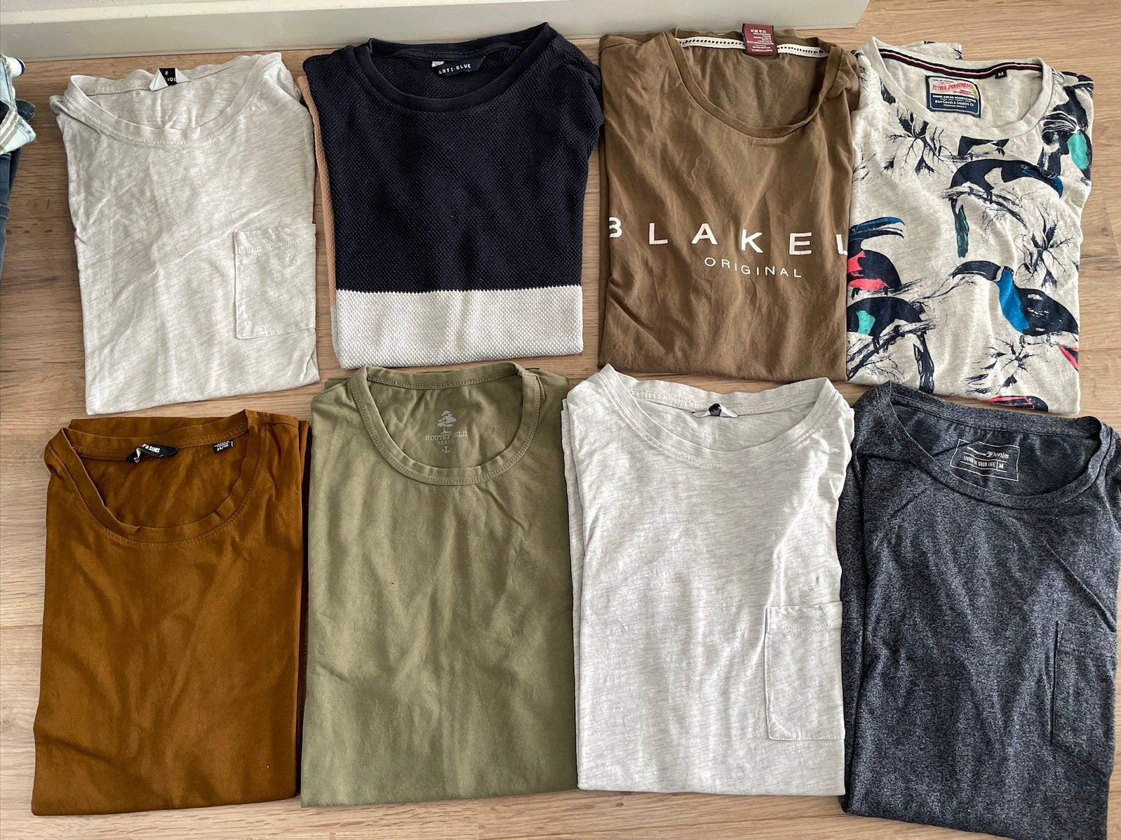 Partij 15 t-shirts maat M!, Ophalen of Verzenden, Zo goed als nieuw, Maat 48/50 (M), Overige kleuren