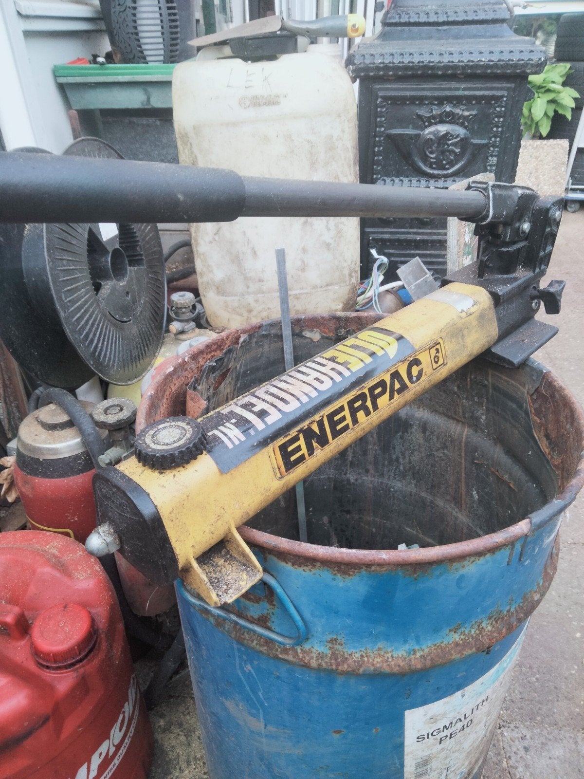 Enerpac Hydraulische Pomp - Handgereedschap, Ophalen, Gebruikt, Overige typen, Overige merken