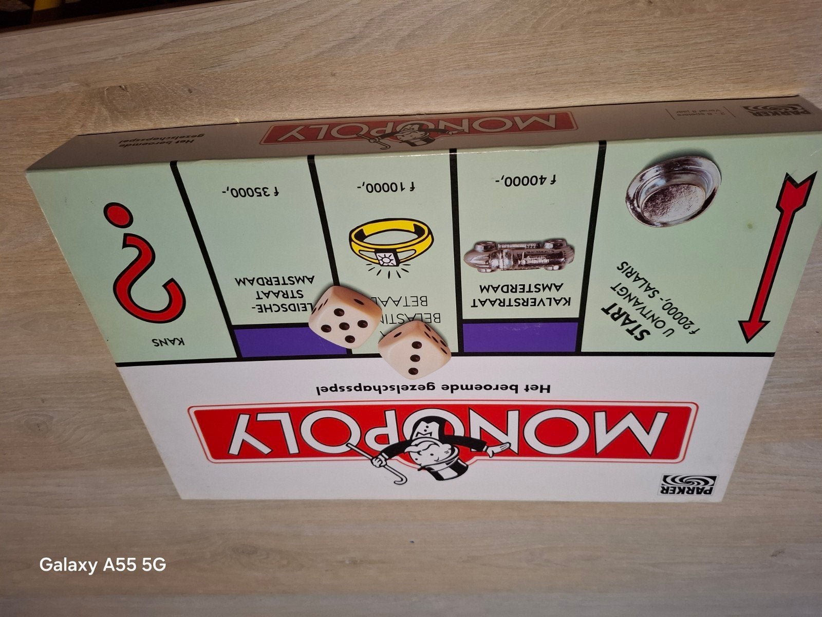 Monopoly Bordspel - Het beroemde gezelschapsspel, Gebruikt, Vijf spelers of meer, Parker Brothers, Consumercare@hasbro.co.uk