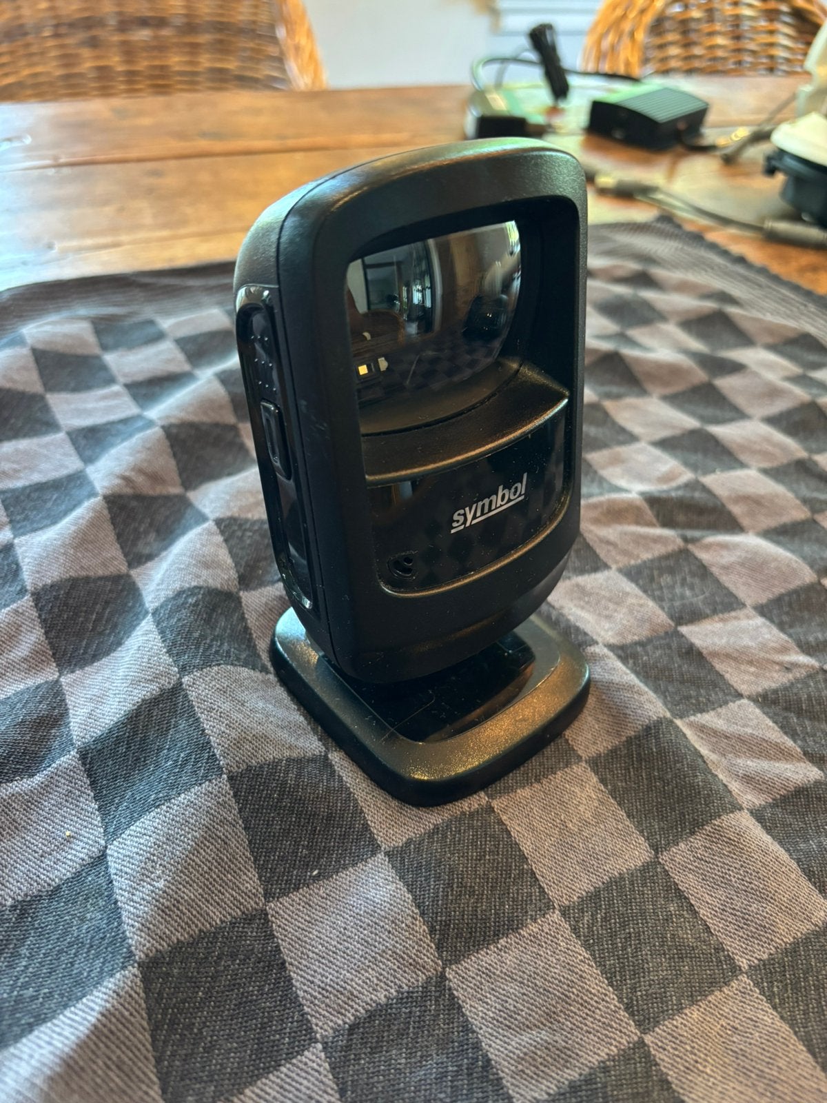 Symbol DS9208 barcode scanner, Computers en Software, Scanners, Ophalen of Verzenden, Zo goed als nieuw