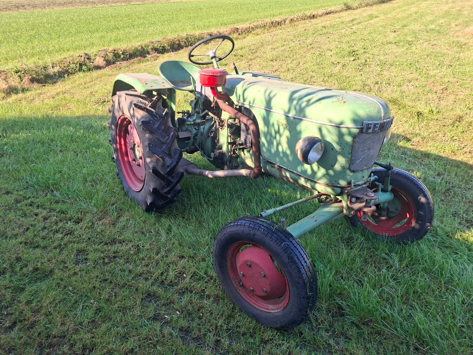 fendt fix tractor 1 cilinder te koop met kenteken, Zakelijke goederen, Ophalen, Gebruikt, Tot 80 Pk, Fendt