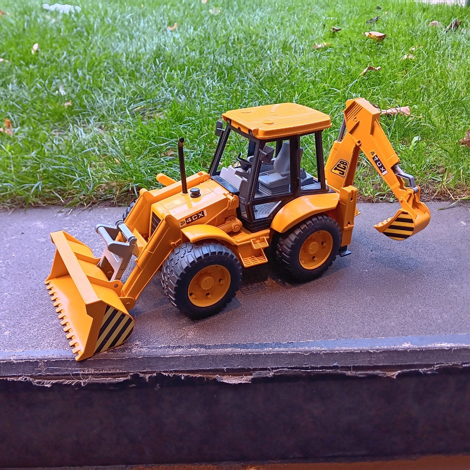 Bruder JCB 4CX Shovel - Speelgoed Graafmachine, Verzenden, Gebruikt