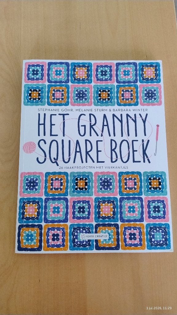 Het granny square haakboek, Ophalen, Nieuw, Haken, Patroon of Boek