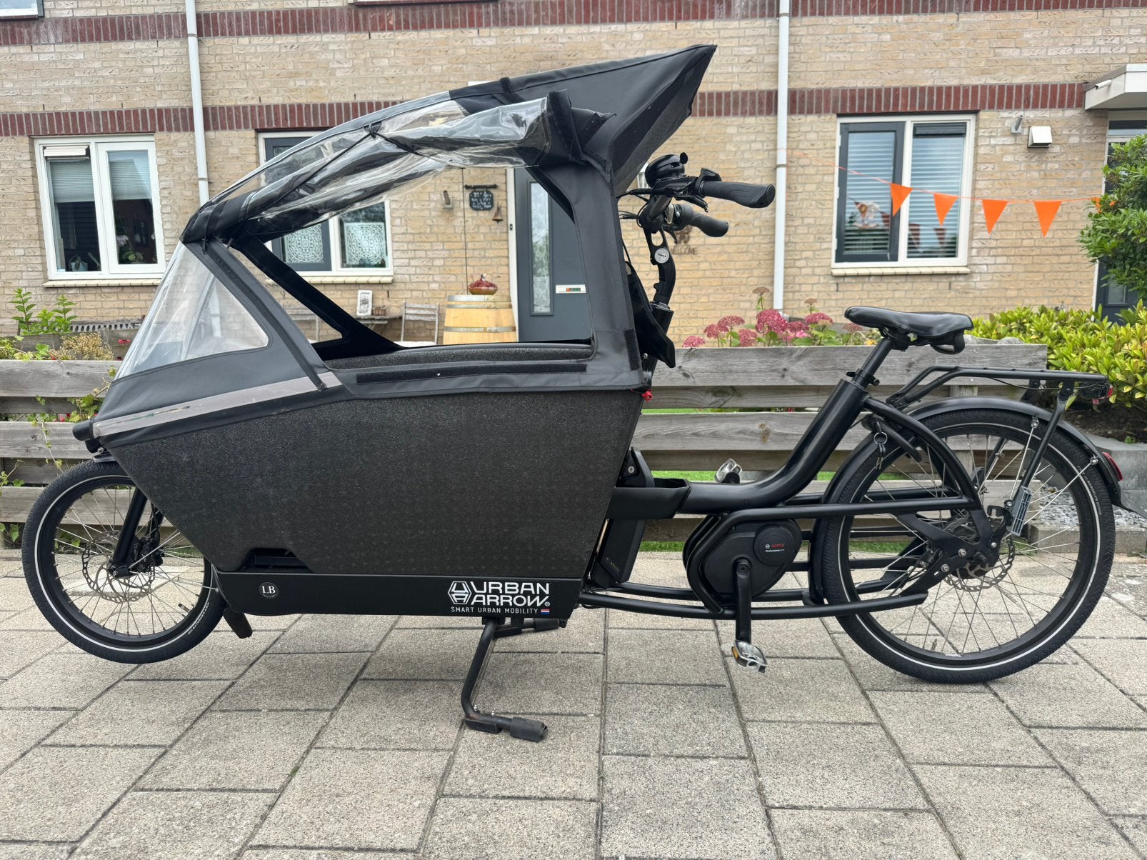 Urban arrow performance line topstaat, Fietsen en Brommers, Fietsen | Bakfietsen, 4 kinderen of meer, Ophalen of Verzenden, Zo goed als nieuw