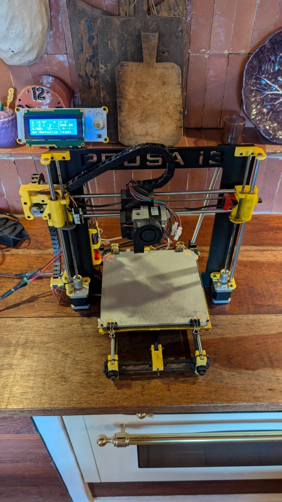 BQ Prusa i3 Hephestos 3D-printer (gebruikt), Ophalen, Gebruikt, BQ Prusa i3 Hephestos, Filament