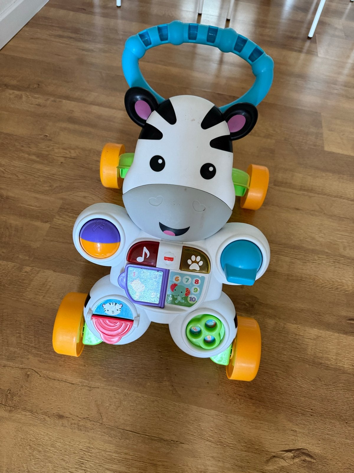 Babyloop Stoel met Geluid - Fisher-Price Zebra Loopstoel, Ophalen, Gebruikt, Overige typen, Met geluid