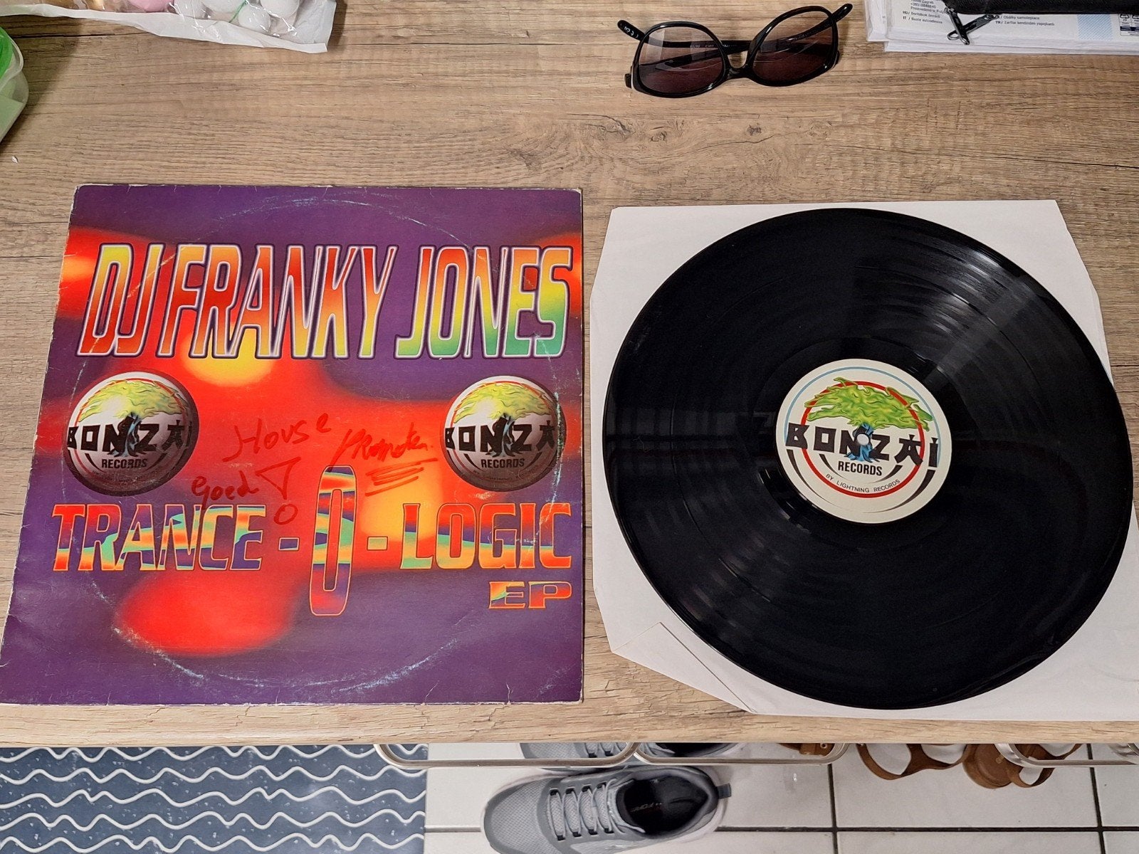 DJ Franky Jones - Trance-o-logic EP (Bonzai Records), Gebruikt, Trance, Originele persing, Ophalen of Verzenden