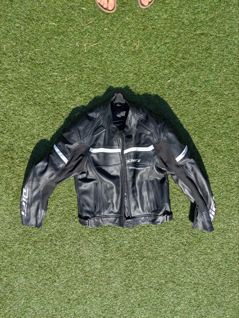 Difi Leren Motorjas, Ophalen, Heren, Difi, Jas | leer
