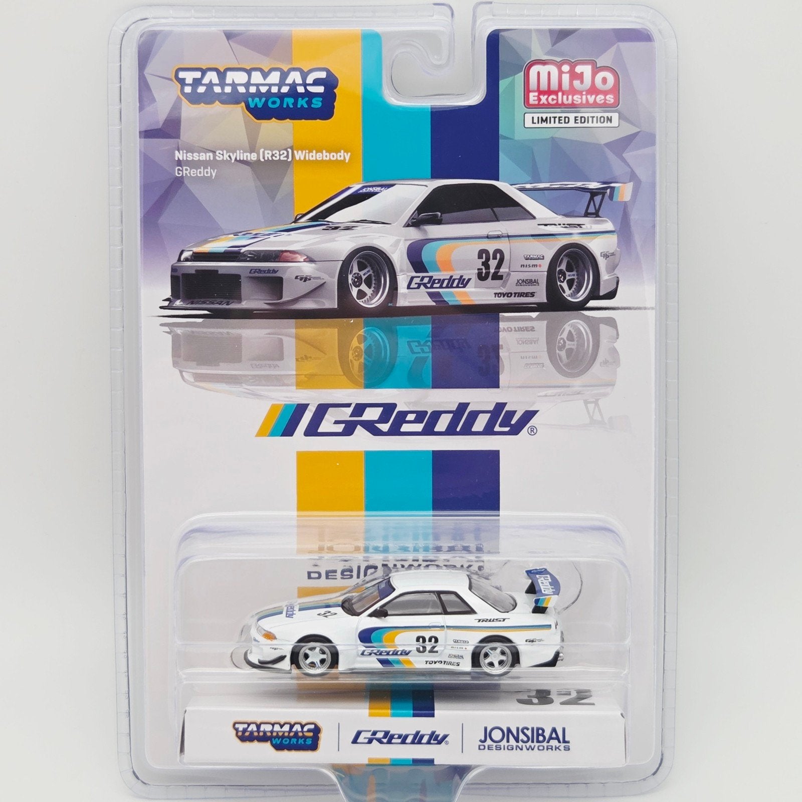 Tarmac – Nissan Skyline GT-R R32 Widebody Jonsibal Designwor, Mymodelcar@outlook.com, Auto, Tarmac, Ophalen of Verzenden