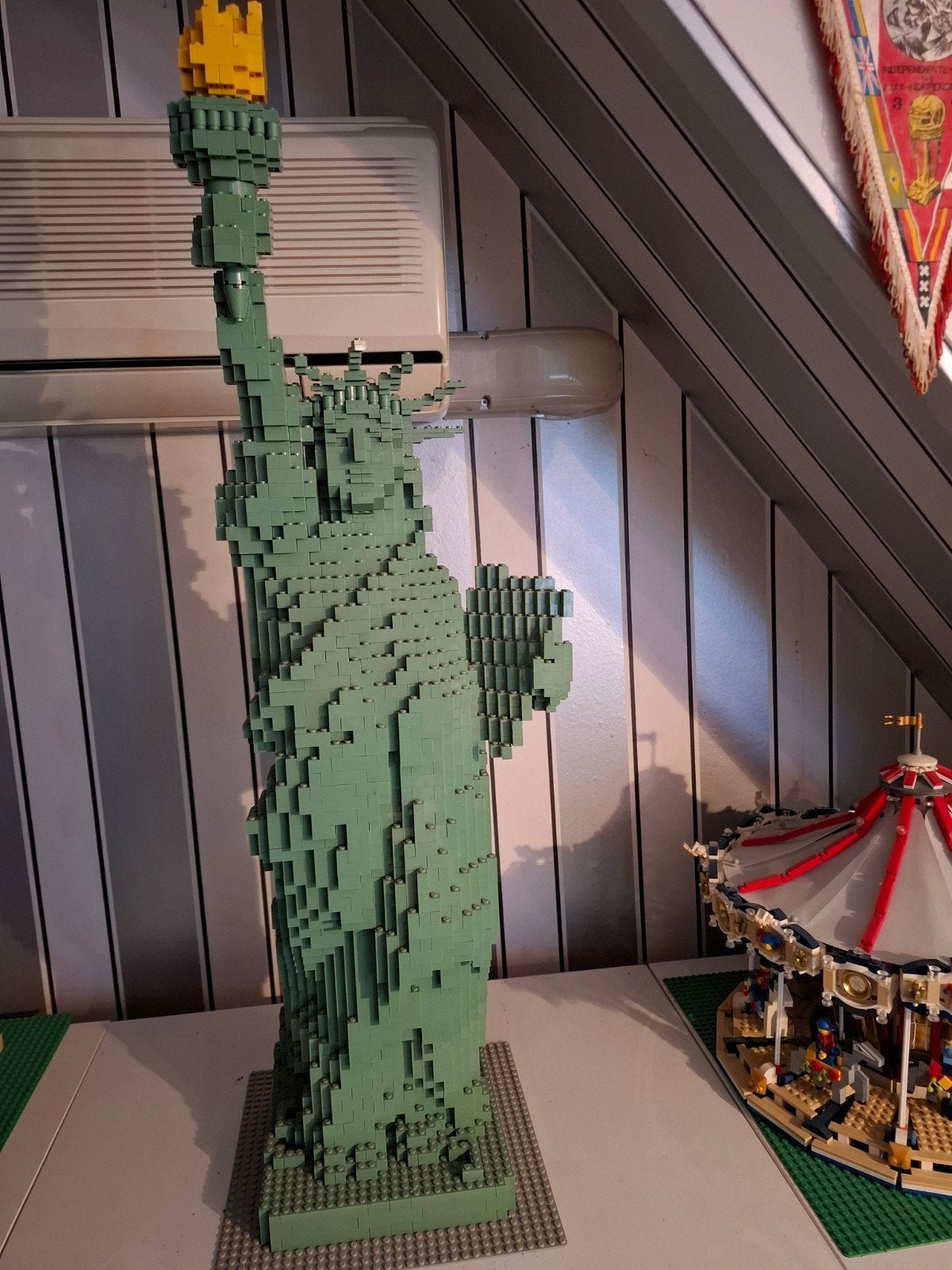 Lego 3450 Vrijheidsbeeld, Ophalen of Verzenden, Gebruikt