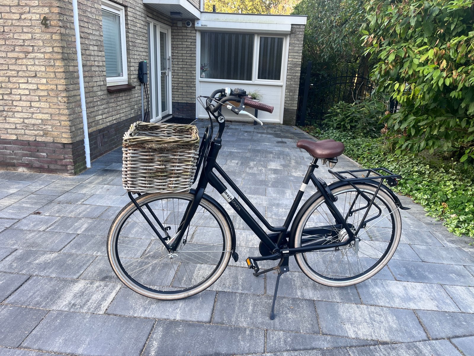 Mojo Sparta Stadsfiets met 7 versnellingen., Ophalen, Gebruikt, 56 cm of meer, Handrem
