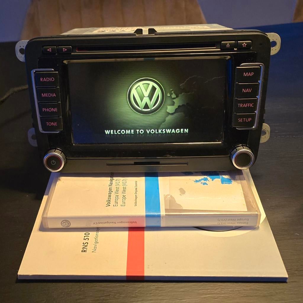 Rns510 Origineel Volkswagen, Auto diversen, Autonavigatie, Ophalen of Verzenden