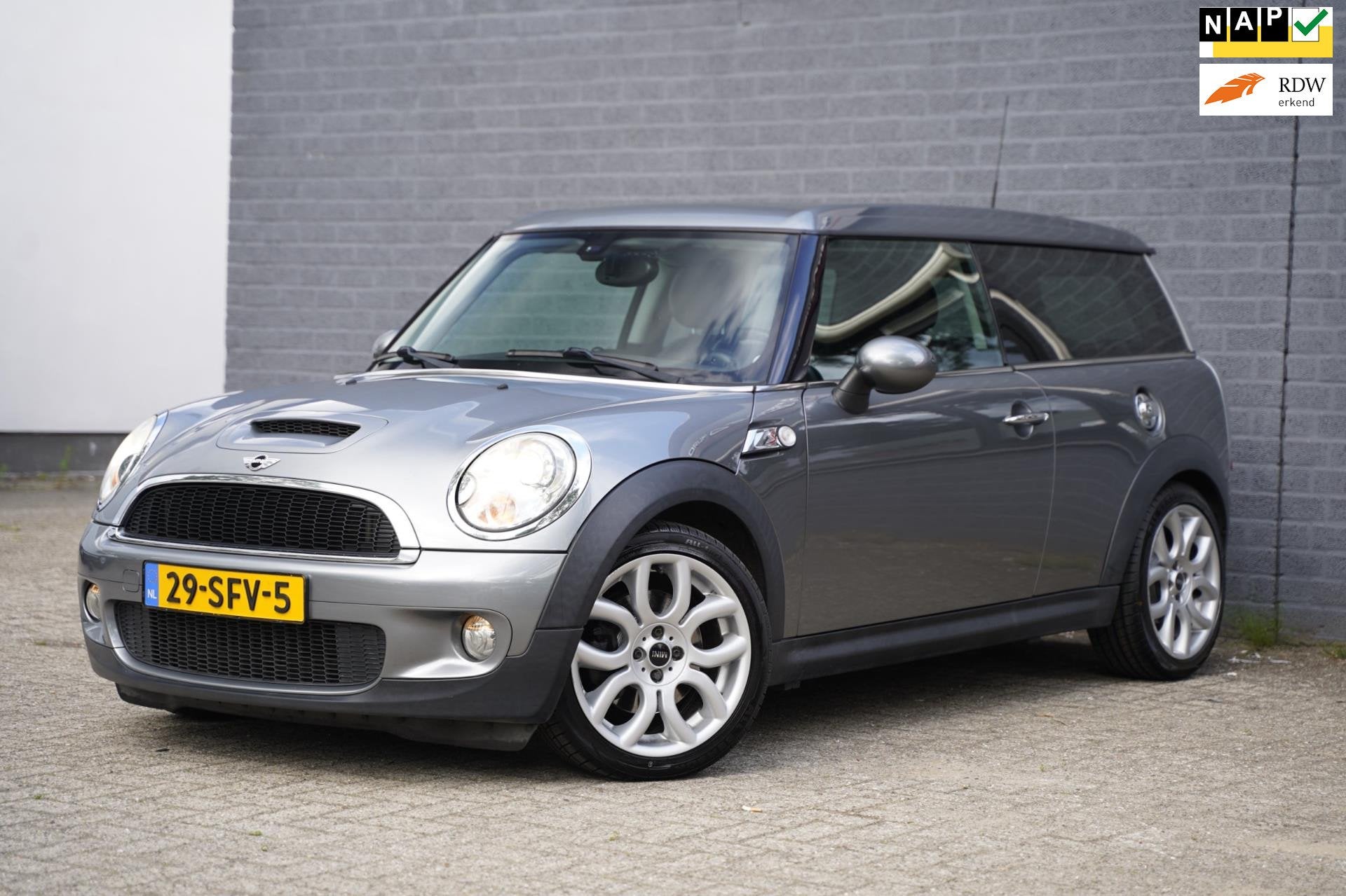 Mini Mini Clubman 1.6 Cooper S 174pk, Leder, Xenon, NAP, Auto's, Voorwielaandrijving, Gebruikt, 4 cilinders, 4 stoelen