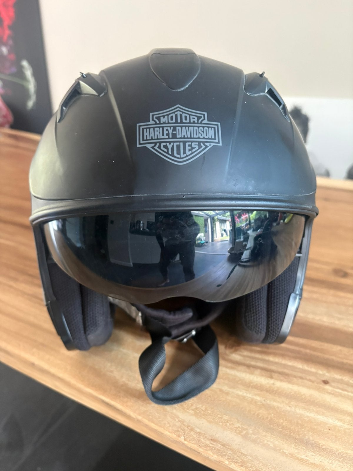 Harley davidson helm, Motoren, Kleding | Motorhelmen, Ophalen, Tweedehands, Overige merken