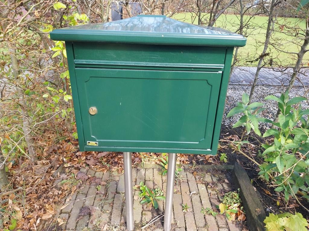 Brievenbus Burgwachter, Tuin en Terras, Brievenbussen, Ophalen of Verzenden, Zo goed als nieuw, Rvs