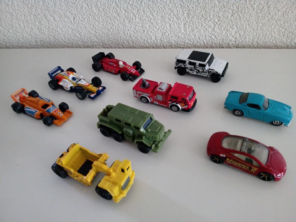 9 Kleine Autootjes, Ophalen of Verzenden, Gebruikt