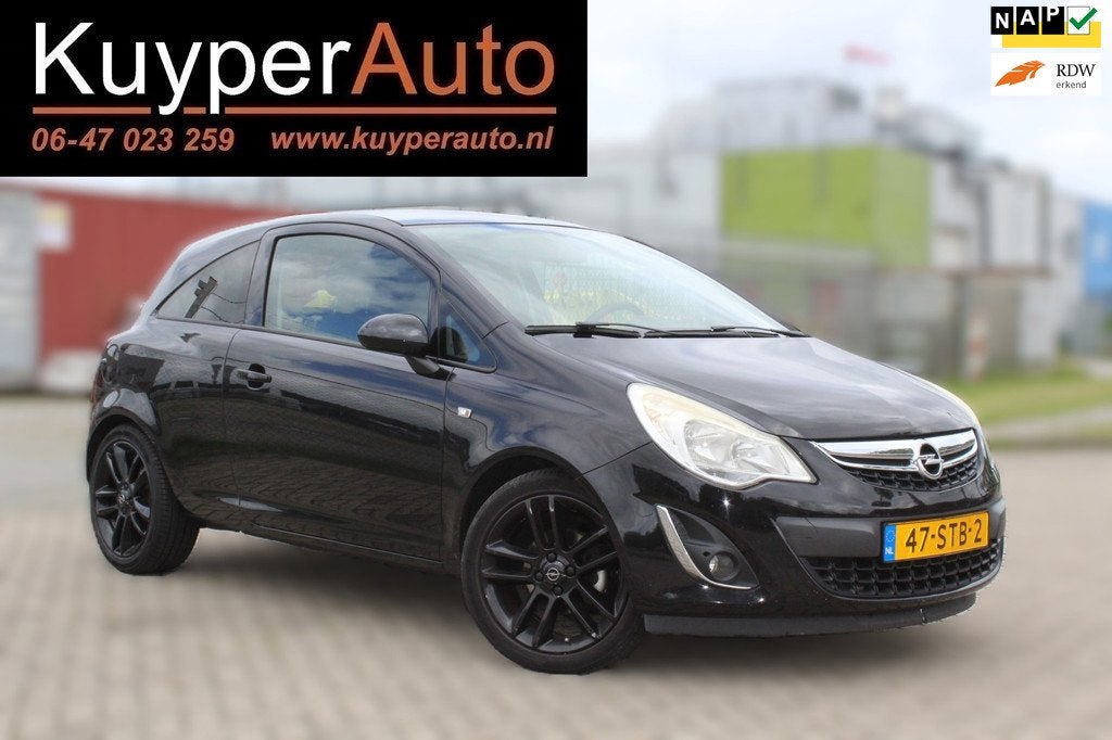 Opel Corsa 1.4-16V Color Edition airco cruise goed onderhoud, Voorwielaandrijving, Euro 5, 101 pk, 1398 cc