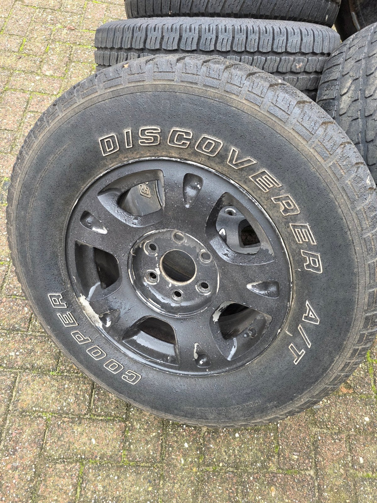 Chevrolet zes gaats 17 inch velgen, Ophalen, Gebruikt, Velg(en), 17 inch