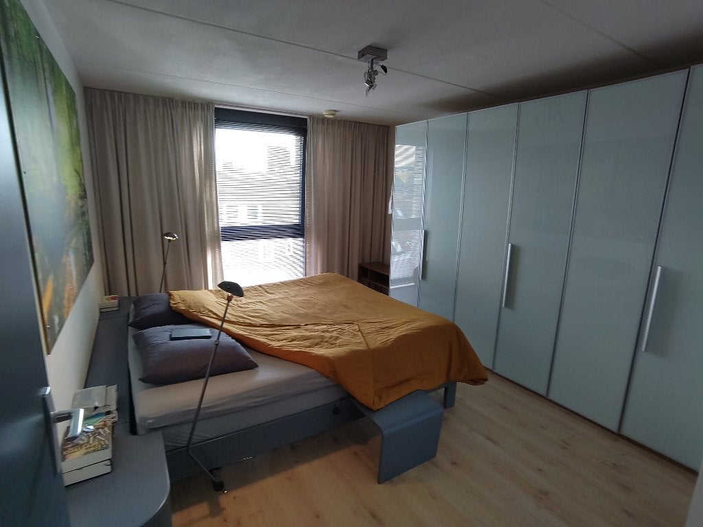 Auping bed, 200 cm lang, Ophalen, Gebruikt, Tweepersoons, Overige maten