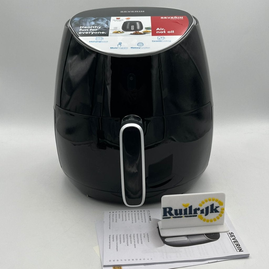 Severin FR 2445 Airfryer XXL Frituurmand - Nieuw, Witgoed en Apparatuur, Frituurpannen, Ruilrijk, Nieuw, Info@ruilrijk.nl, Neerstraat 60, 6041 KD Roermond