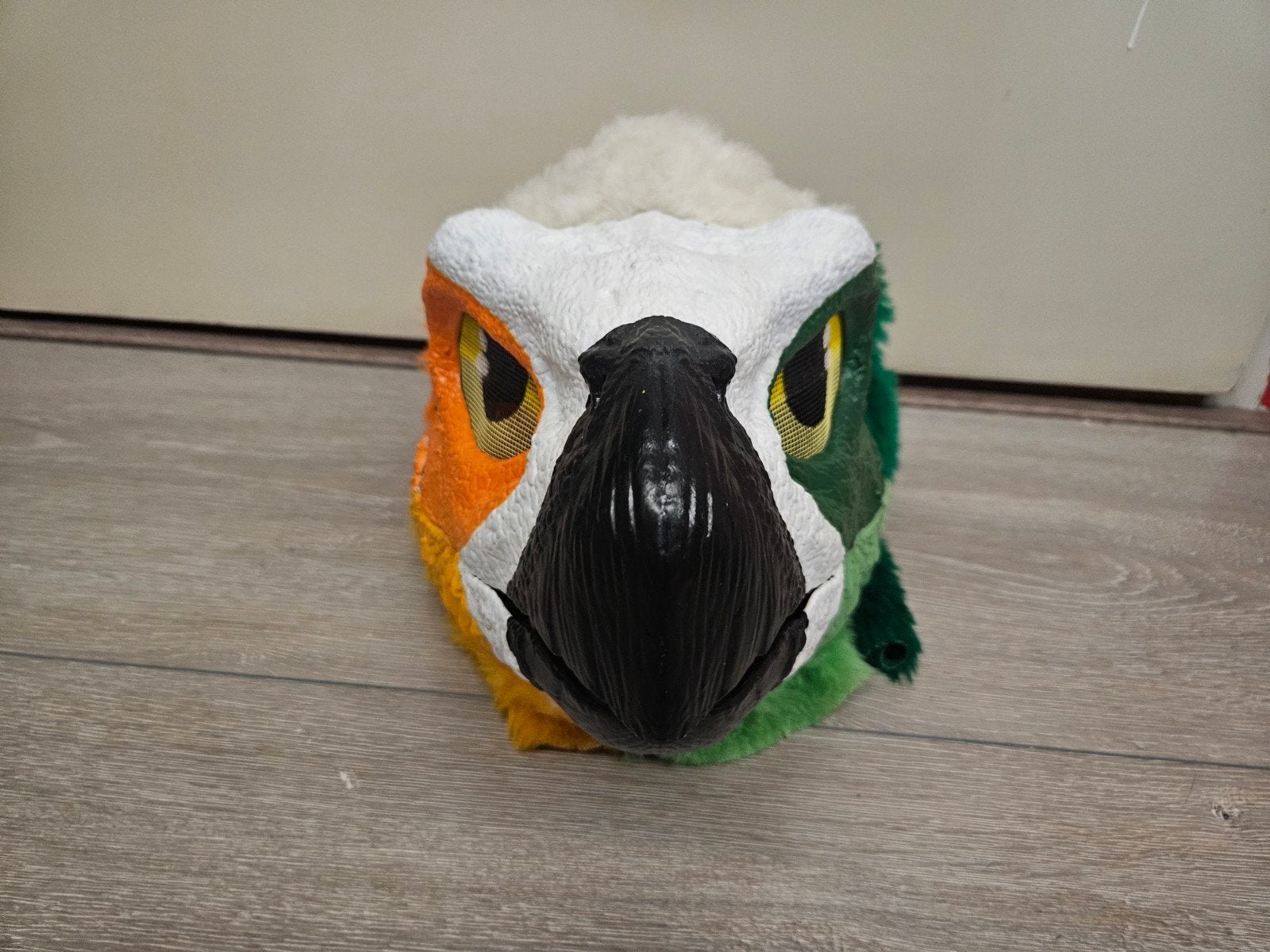fursuit head dinomask+tail ZSMW!!!, Ophalen of Verzenden, Zo goed als nieuw, Overige typen