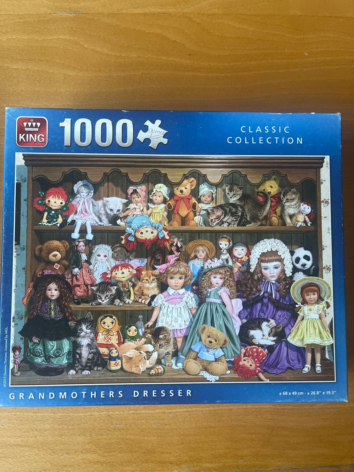 King Classic Collection 1000 stukjes - Grandmother's Dresser, Ophalen, Gebruikt