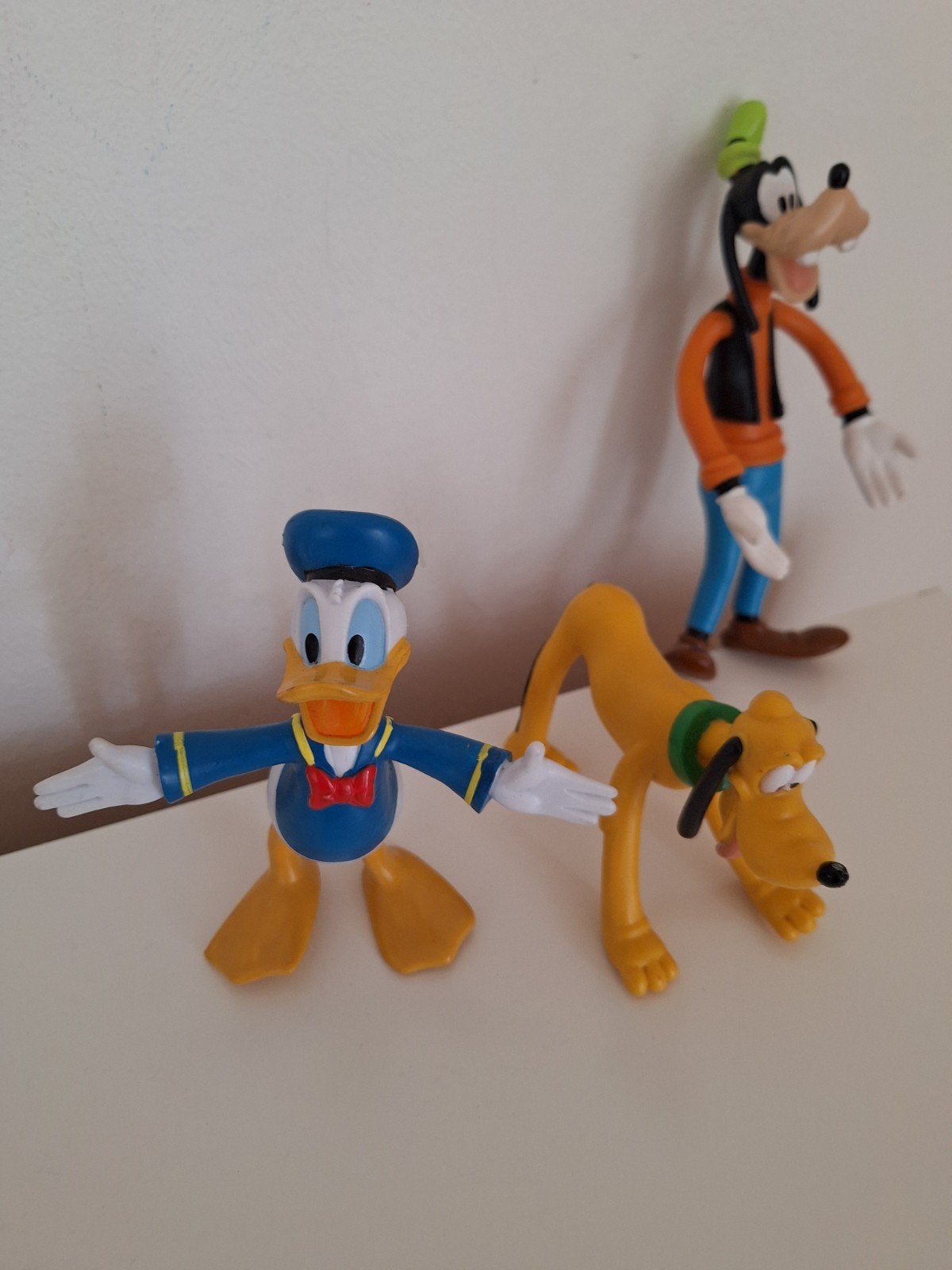 3 disney figuurtjes Donald duck,Pluto,Goofy, Verzamelen, Ophalen