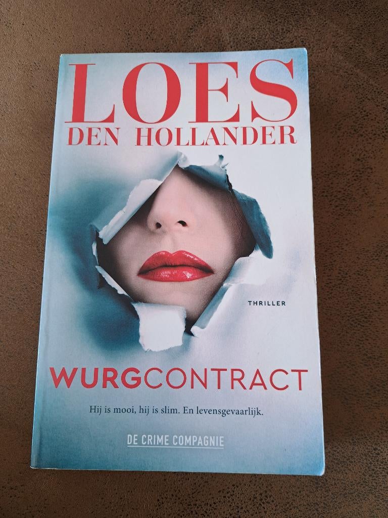 Loes den Hollander  -  WURGCONTRACT, Ophalen of Verzenden, Zo goed als nieuw, Loes den Hollander, Nederland