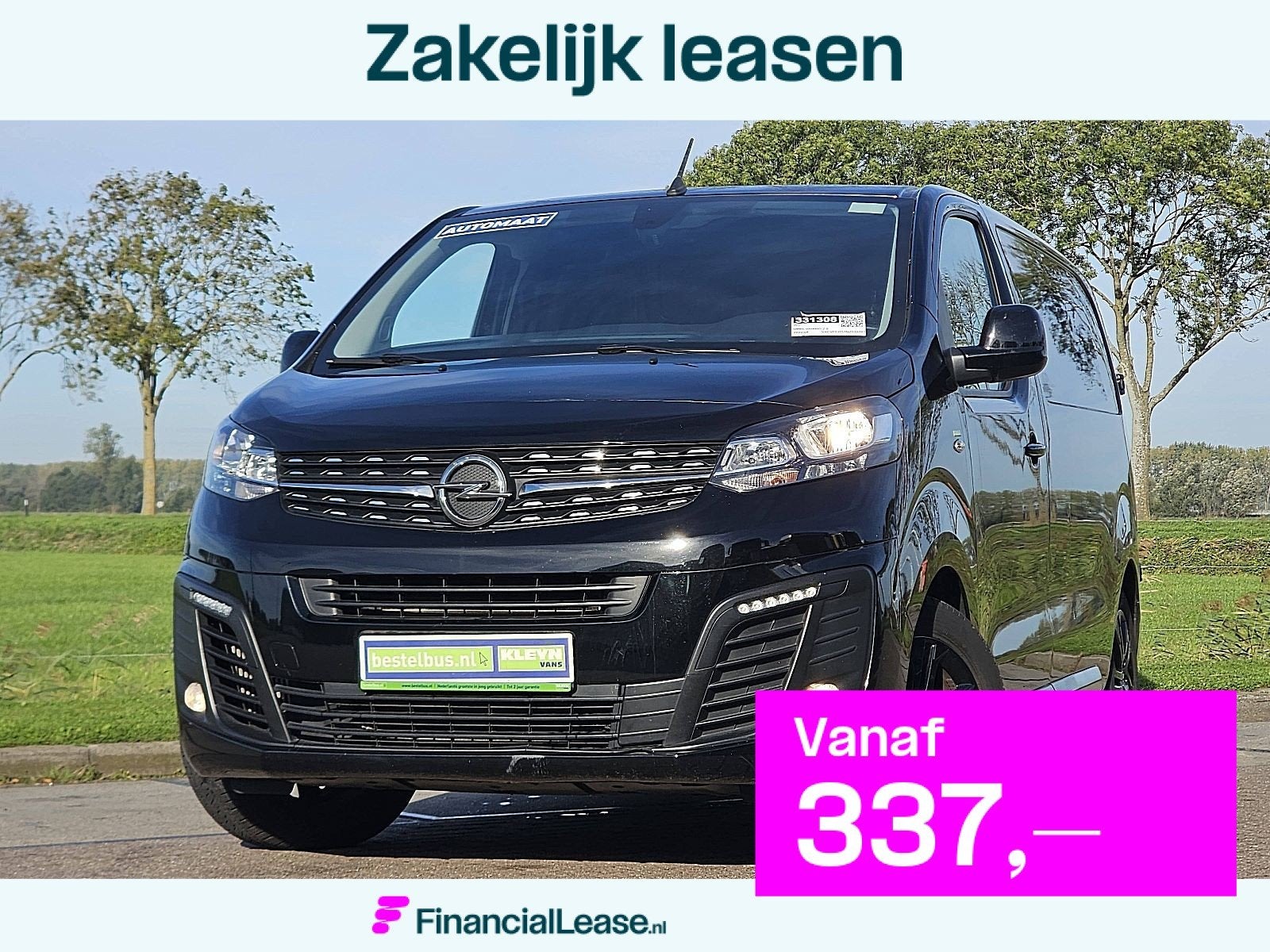 OPEL VIVARO 2.0 L2 Navi Automaat NAP Lm-Velgen 145Pk Euro6 1, Automaat, Gebruikt, Euro 6, Zwart