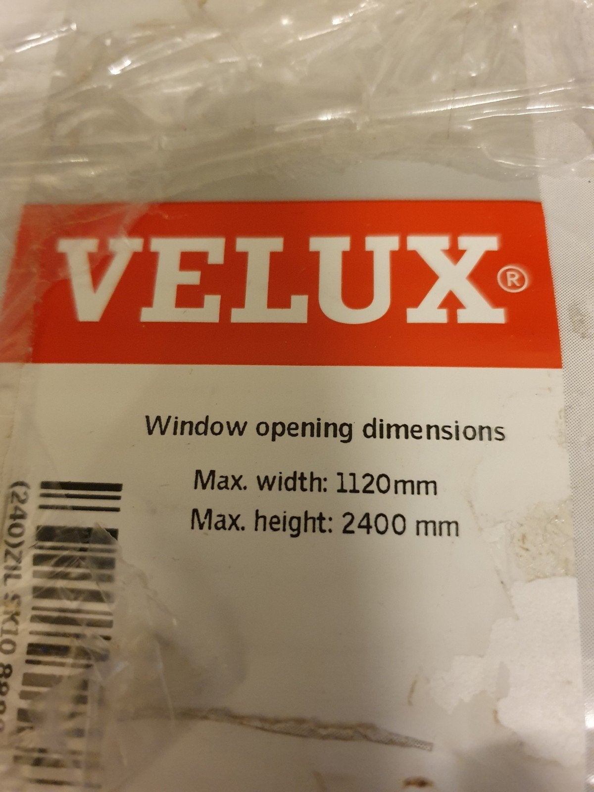 Nieuwe Velux insectenhor ZIL S08/SK08 S10/SK10, Ophalen, 80 tot 120 cm, Nieuw, 160 cm of meer