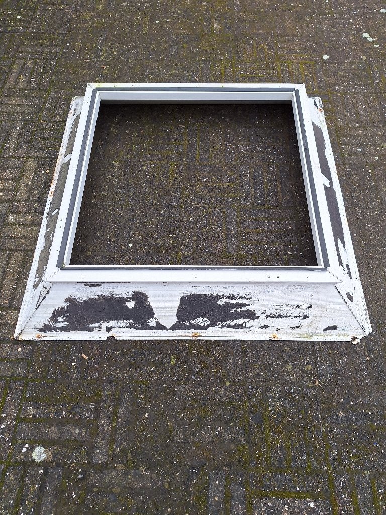 Dakopstand voor lichtkoepel 70x70 cm, Ophalen, Kunststof, Gebruikt, Zwart