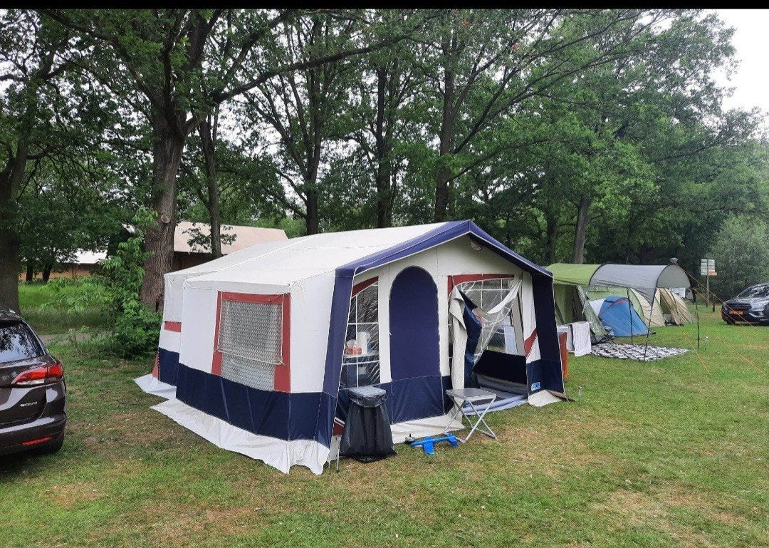 Jamet Louisiana Vouwwagen - Compleet en Klaar voor Avontuur, Caravans en Kamperen, Ophalen, Meerkleurig, Aanwezig, Jamet