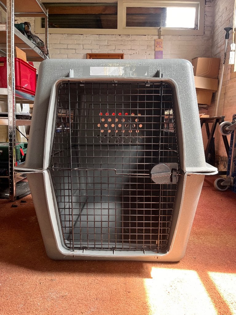 Petmate hondenbench transport (tot ca 60Kg) Sky Kennel XXXL, Ophalen, Zo goed als nieuw