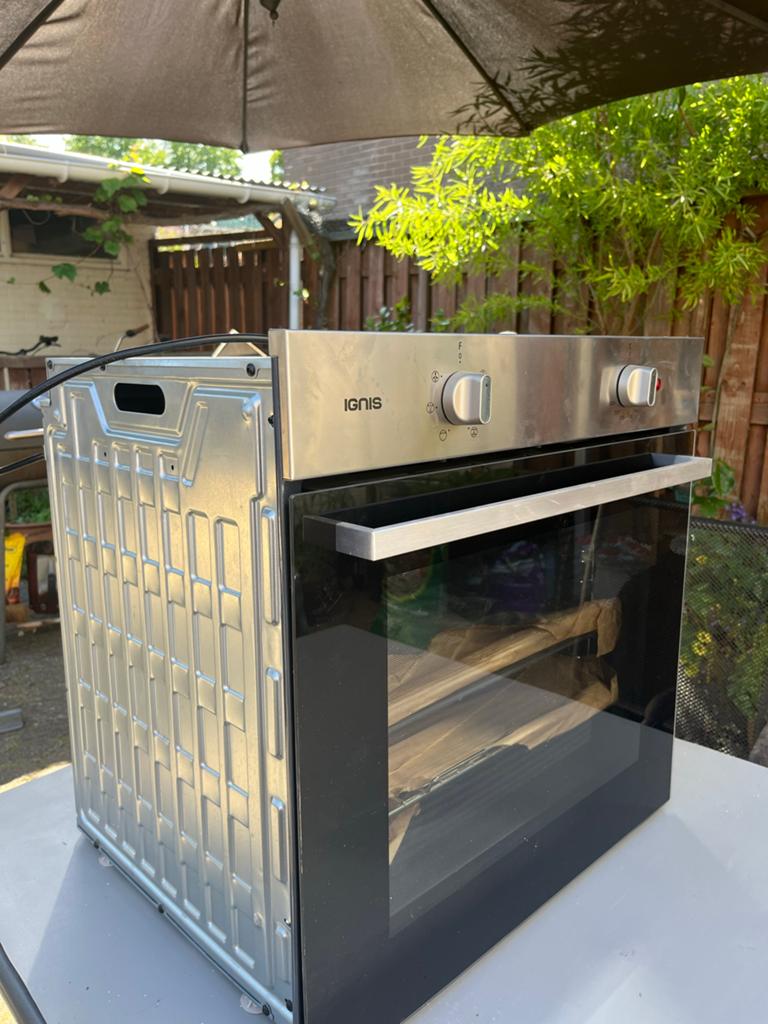 Ignis AKB 20102 IX Inbouw Oven - Energieklasse A, Ophalen, Overige merken, Oven, Hete lucht