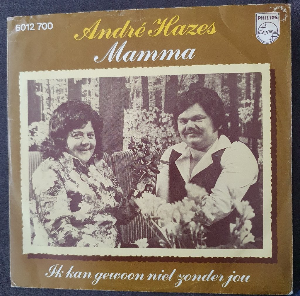 Andre Hazes - Mamma, Cd's en Dvd's, Vinyl Singles, Fotohoes, Verzenden, Gebruikt, Nederlandstalig