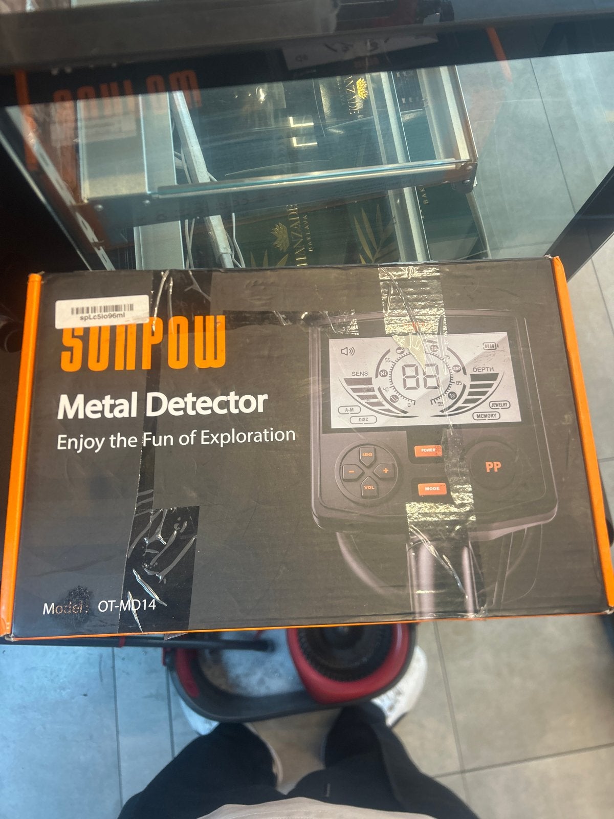 SUNPOW Metaaldetector OT-MD14 - Nieuw in doos, Hobby en Vrije tijd, Metaaldetectors, Overige merken, Nieuw, Ophalen of Verzenden