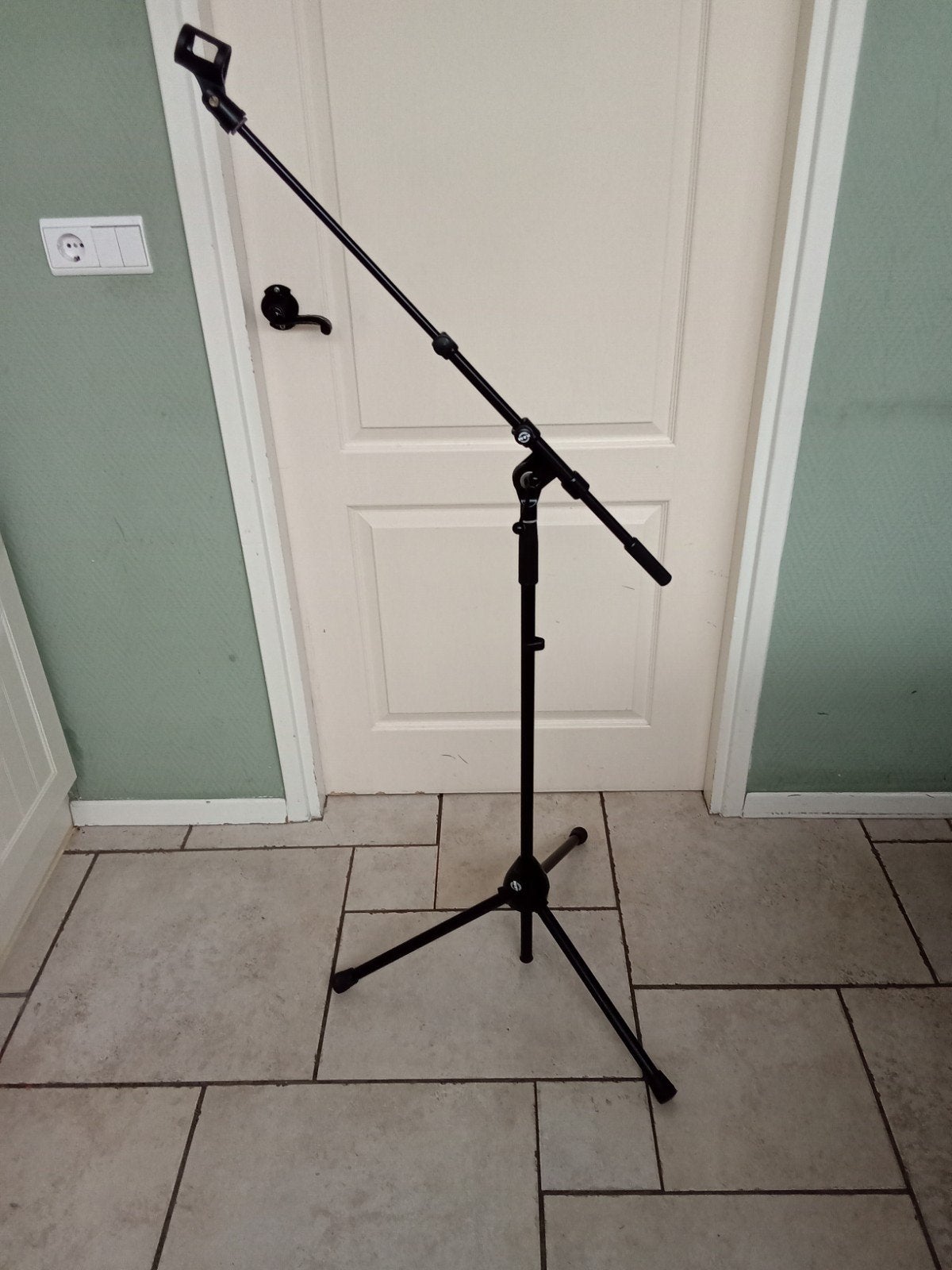Microfoon standaard, Ophalen, Gebruikt, Microfoon