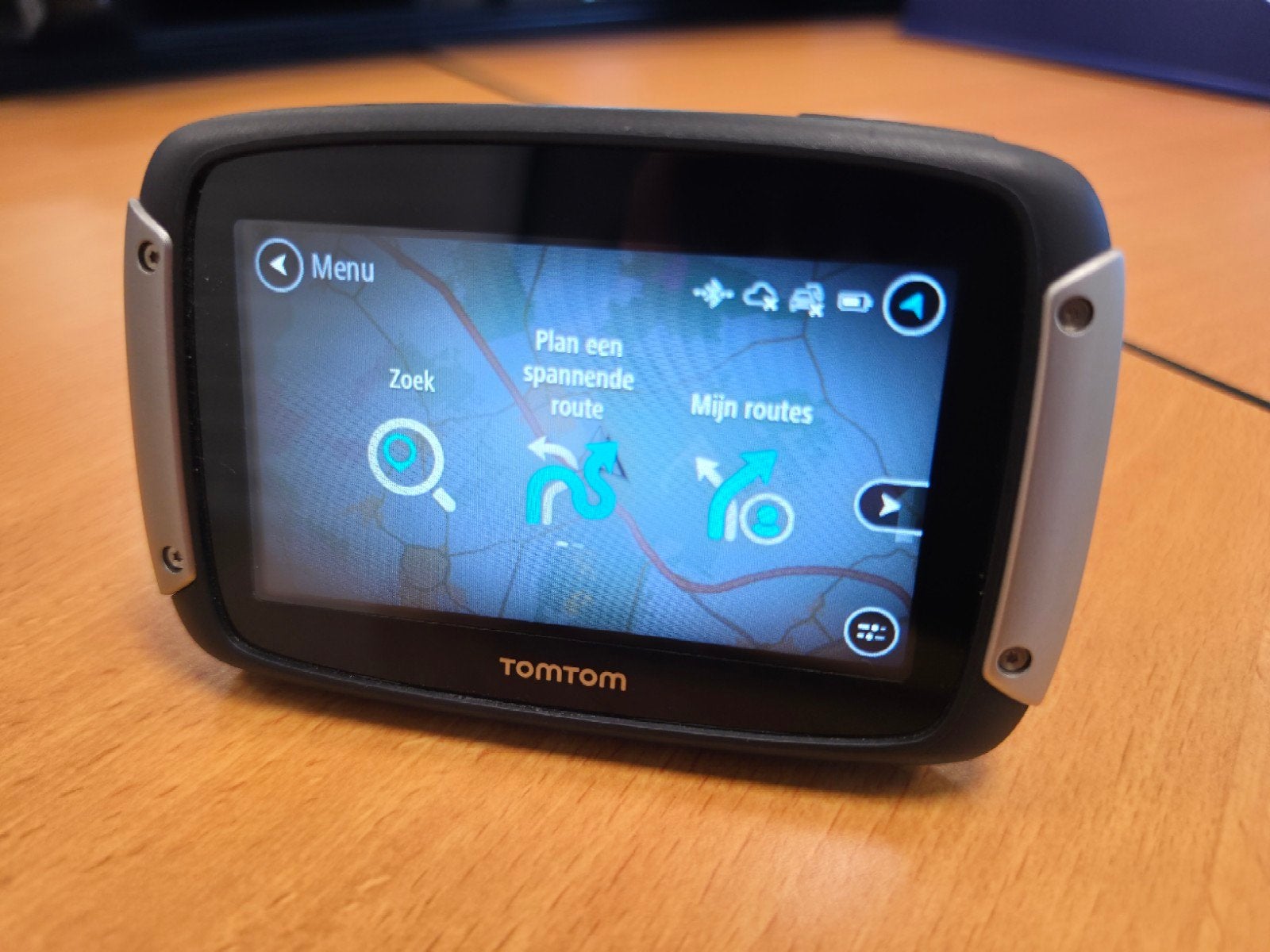 TomTom Rider Motor Navigatie West Europa gratis updates, Ophalen of Verzenden, Zo goed als nieuw