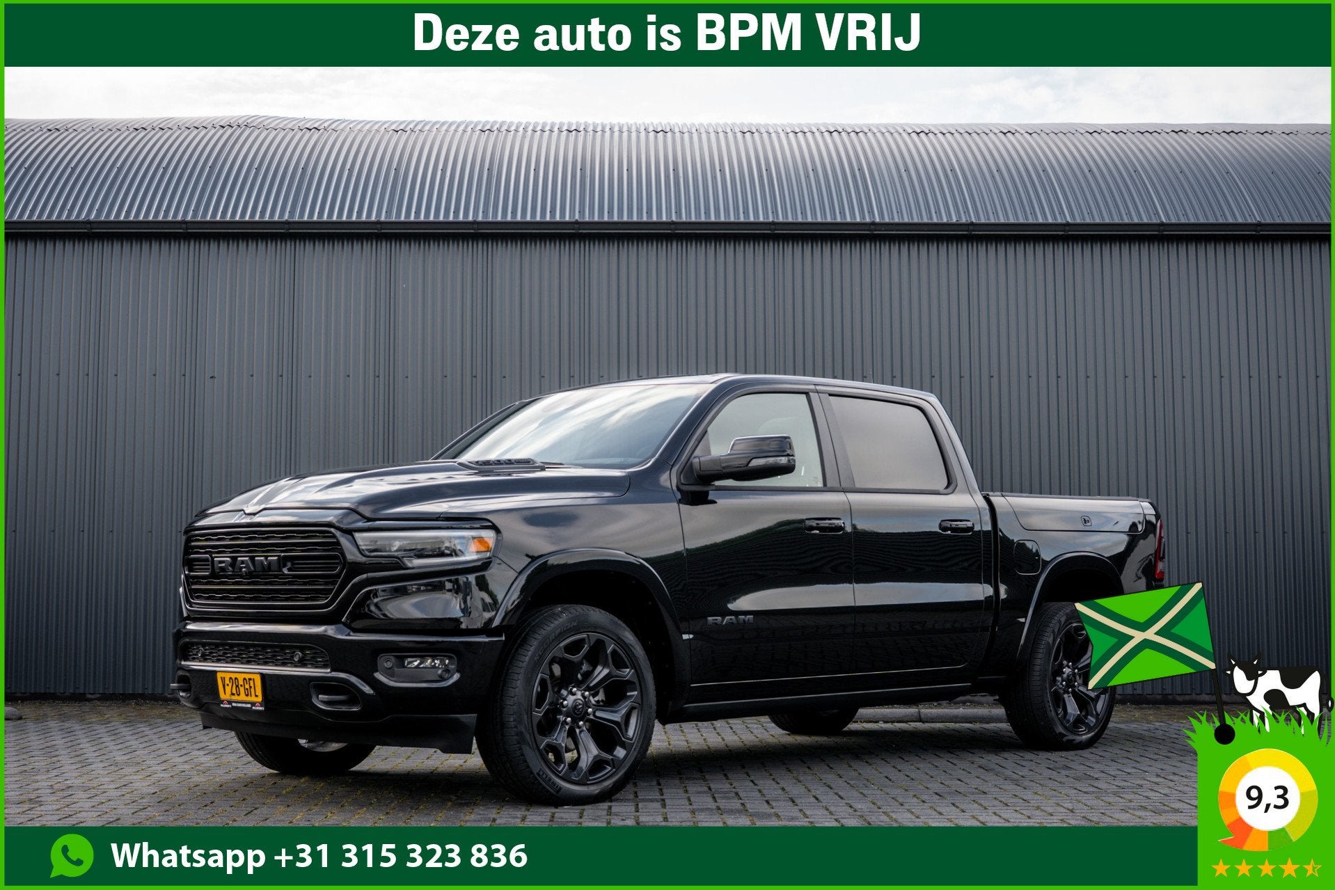 Dodge Ram 1500 1500 LIMITED 5.7L V8 | 1e Eigenaar | Head up, Automaat, Gebruikt, 5654 cc, 402 pk