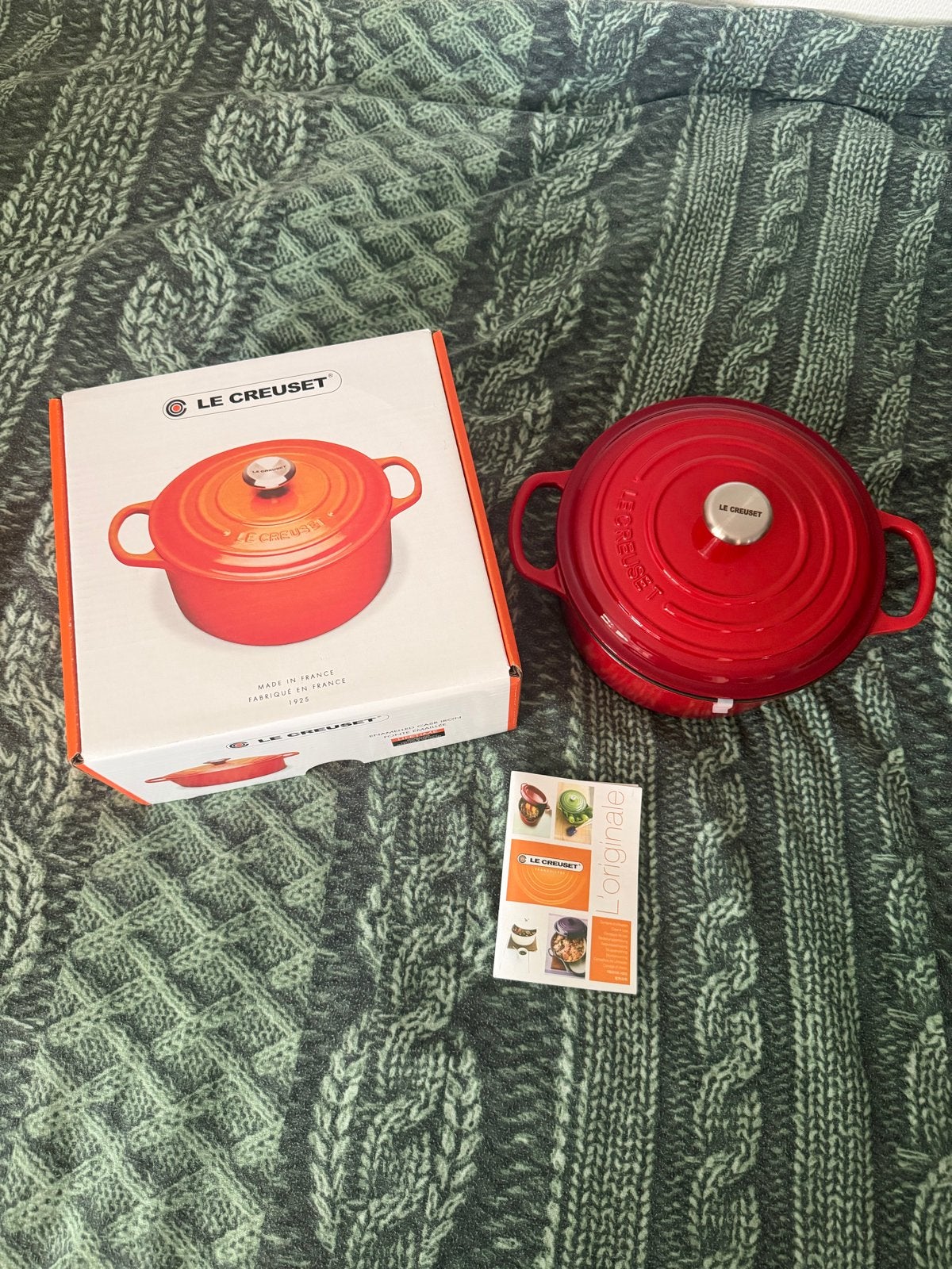 Le Creuset Braadpan 24 cm - Nieuw in doos, Le creuset, Met deksel, Info@lecreuset.nl, Hooilan 24