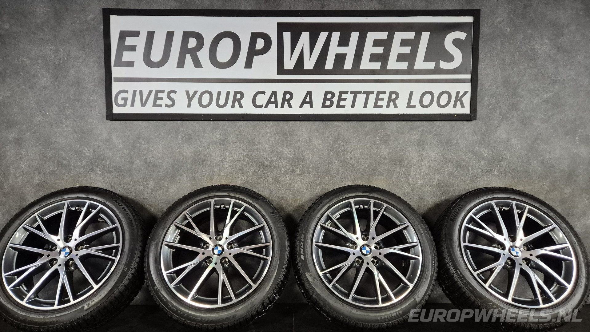 17 inch BMW F40 F44 velgen Pirelli winter Styling 489, Gebruikt, -, -, Banden en Velgen