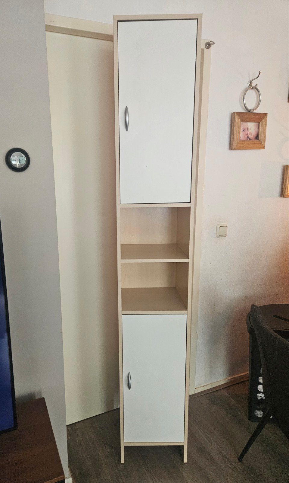 badkamerkast, Huis en Inrichting, Badkamer | Badkamermeubels, (Half)hoge kast, Minder dan 50 cm, Ophalen of Verzenden, Zo goed als nieuw