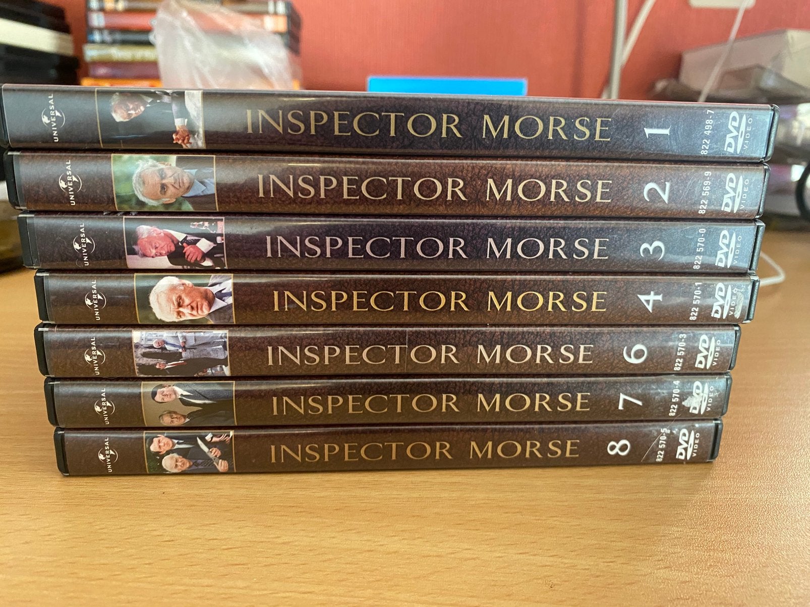 Inspector Morse (Deel 1-2-3-4-6-7-8), Engels, Alle leeftijden, Nederlands, Ophalen of Verzenden