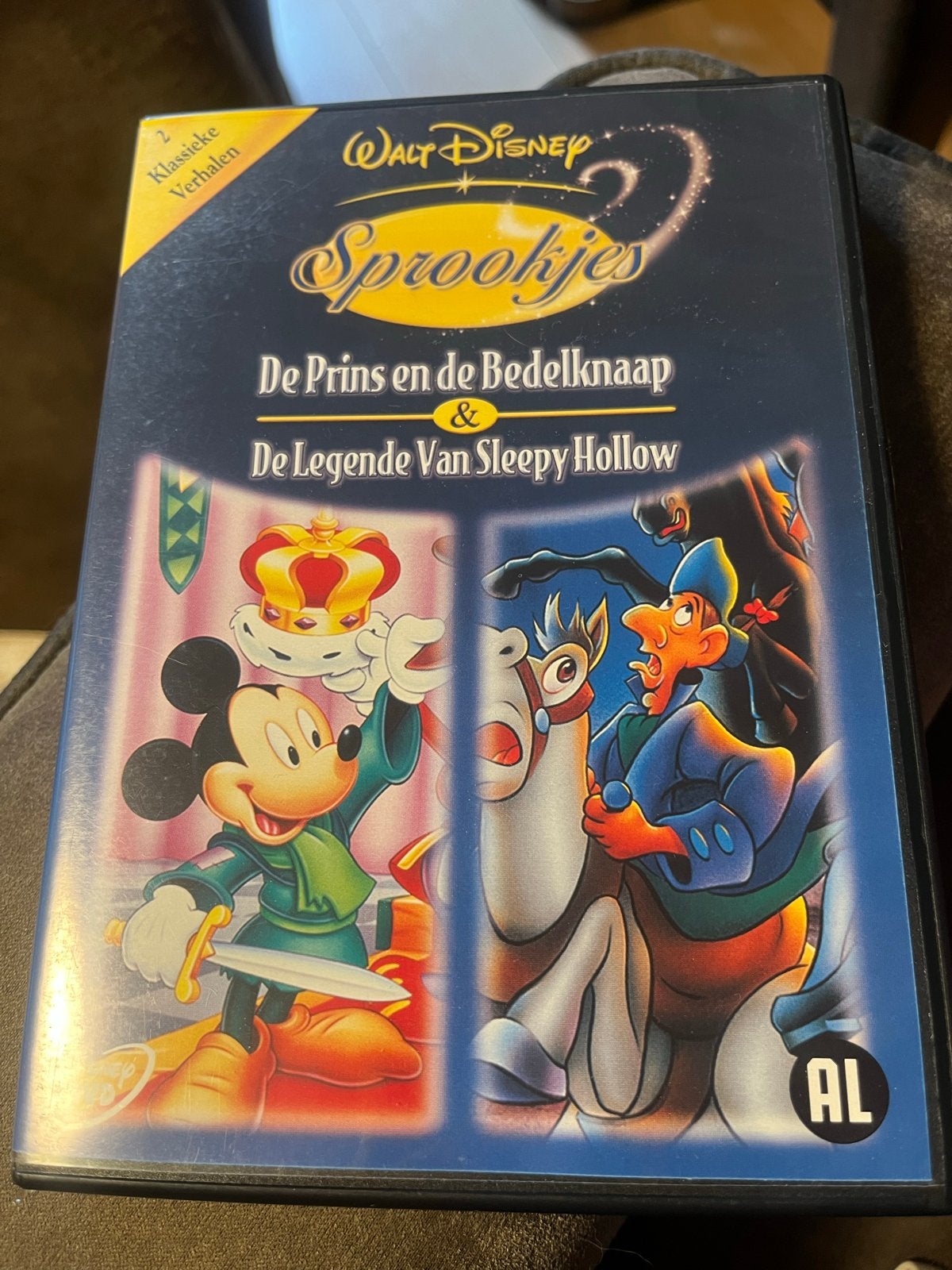 Disney Sprookjes: De Prins en de Bedelknaap & Sleepy Hollow, Animatie, Alle leeftijden, Engels, Ophalen of Verzenden
