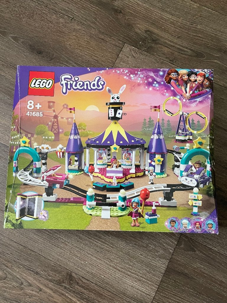 Lego friends magische achtbaan 41685 compleet, Ophalen, Lego, Compleet, Friends