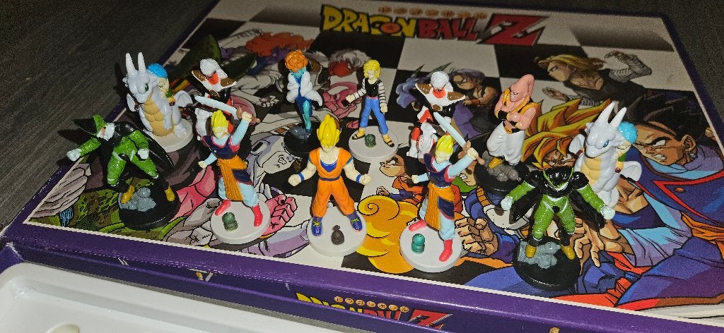 Dragonball Z schaakbord, Een of twee spelers, Ophalen of Verzenden, Zo goed als nieuw, De Agostini