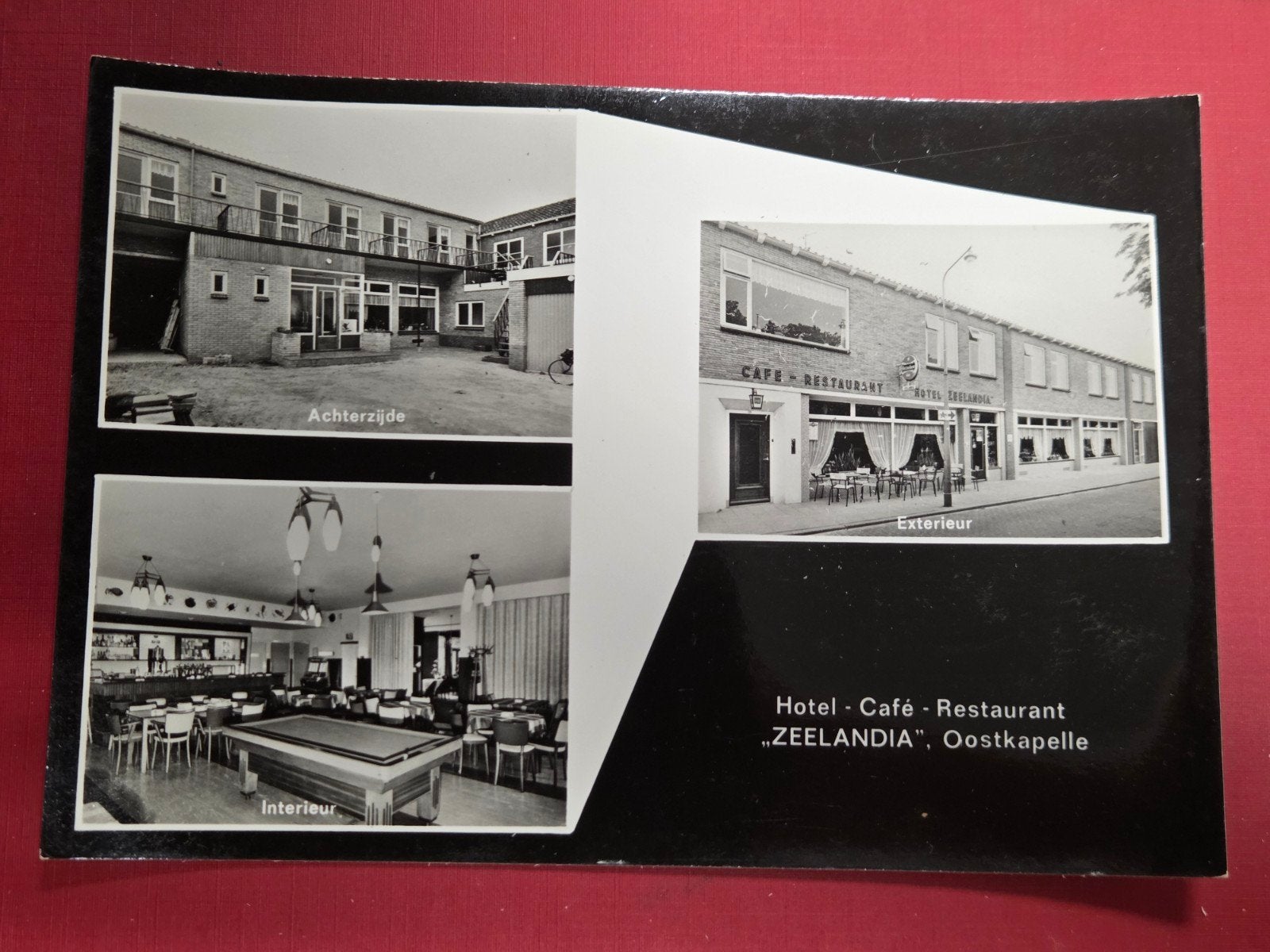 Oostkapelle bij Serooskerke Hotel-cafe-restaurant Zeelandia, Ophalen of Verzenden, 1960 tot 1980