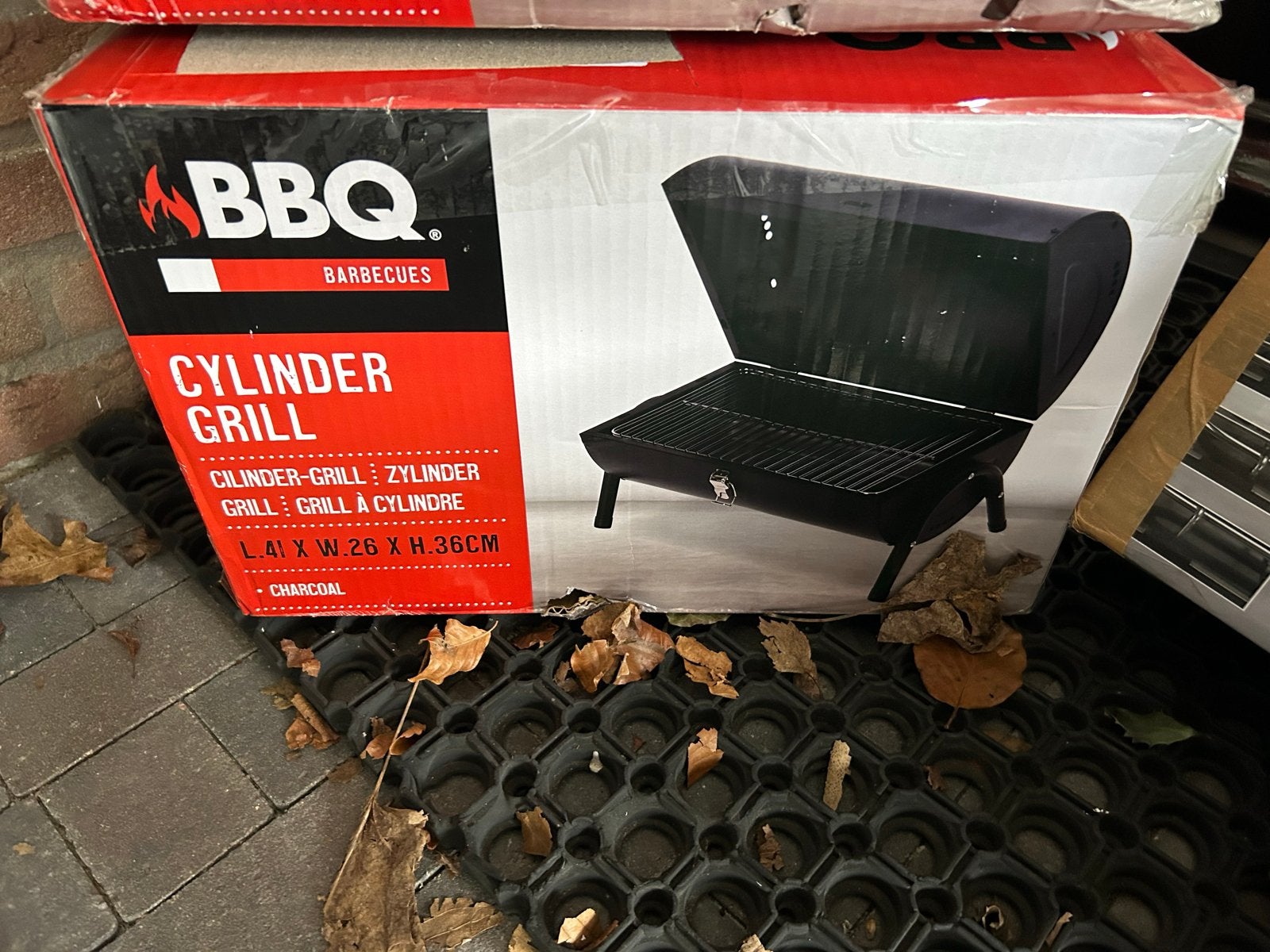 Nieuwe BBQ Cilinder Grill - Compact en Draagbaar, Ophalen of Verzenden, Nieuw