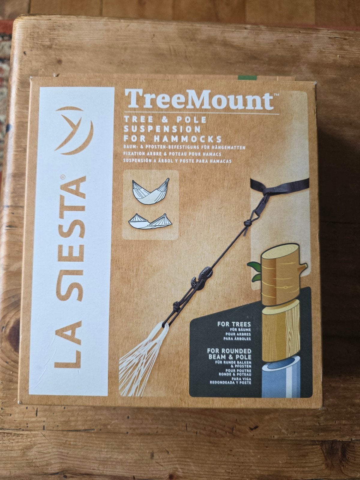 La Siesta TreeMount Bevestigingsset voor Hangmatten, Ophalen of Verzenden, Nieuw, Meerpersoons, Buiten