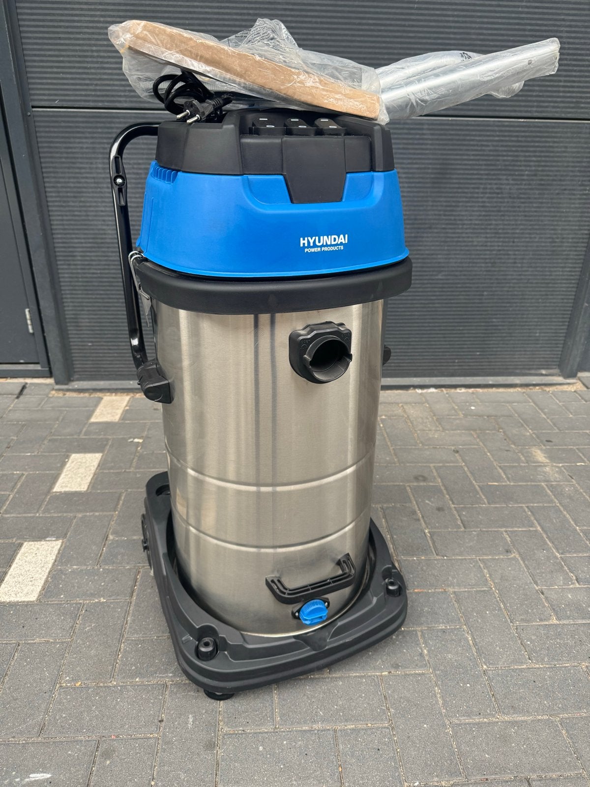 Hyundai Industriële Stofzuiger - Nat & Droog - 100l, Witgoed en Apparatuur, Inclusief accessoires, Ophalen of Verzenden, Zo goed als nieuw